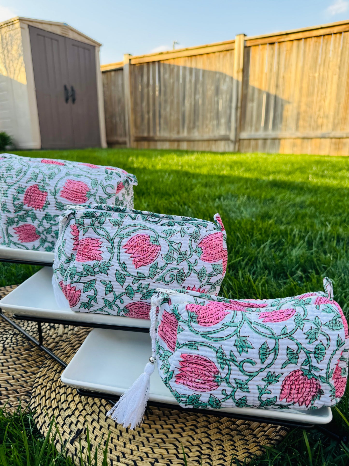 Cotton Travel Pouches