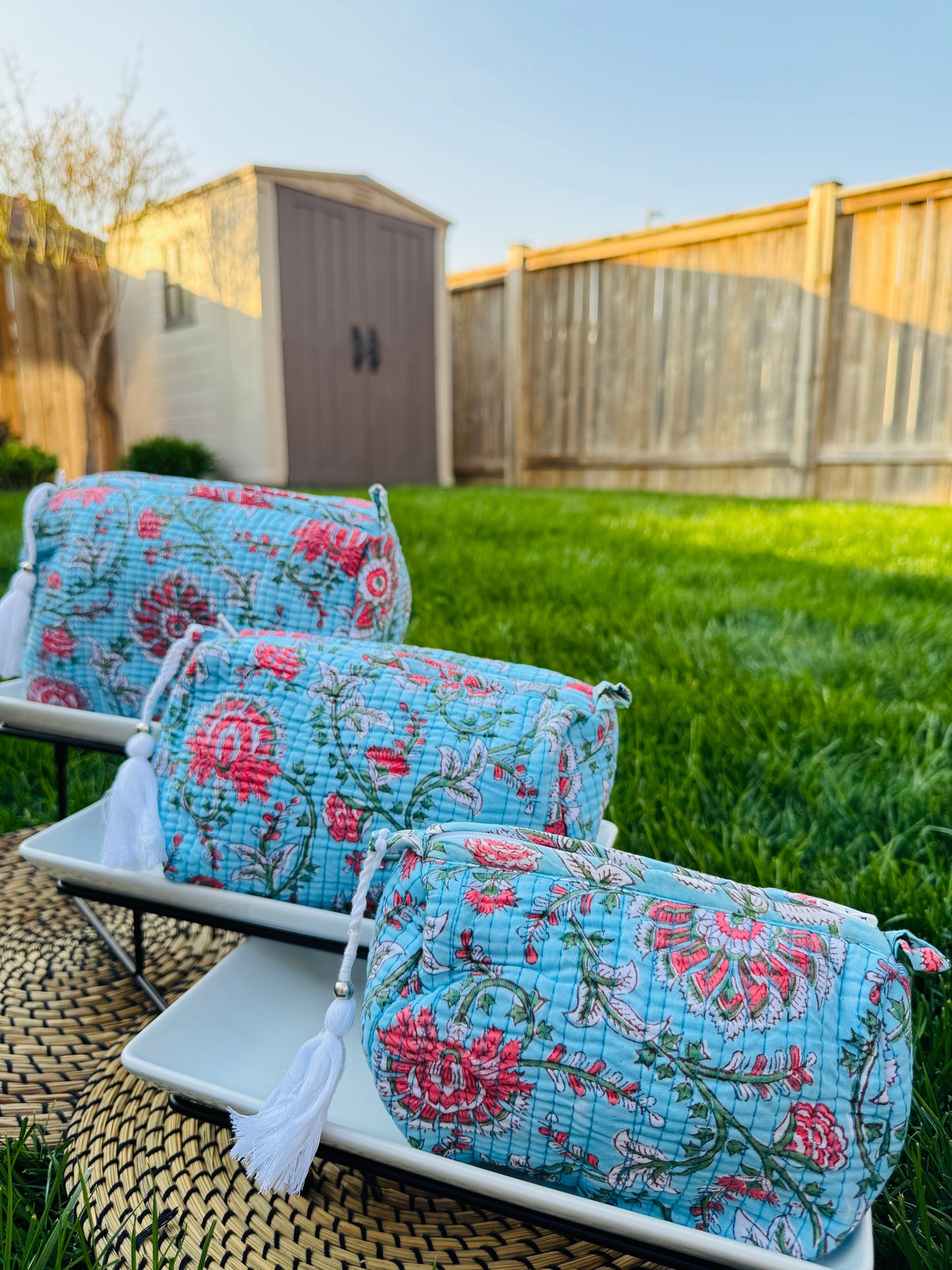 Cotton Travel Pouches