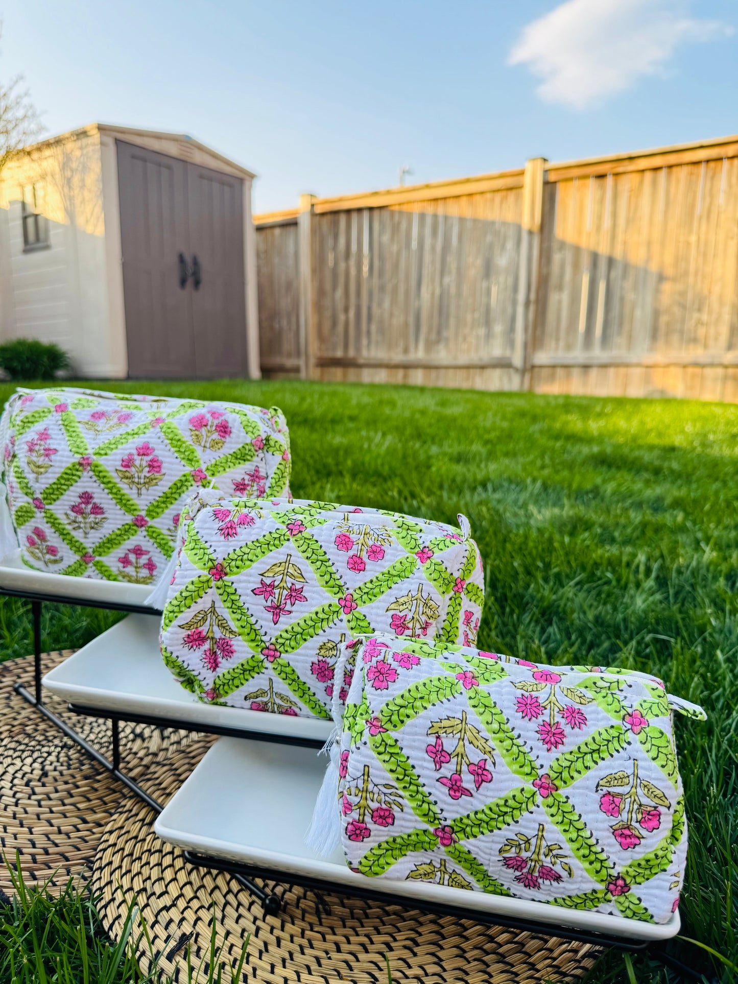 Cotton Travel Pouches