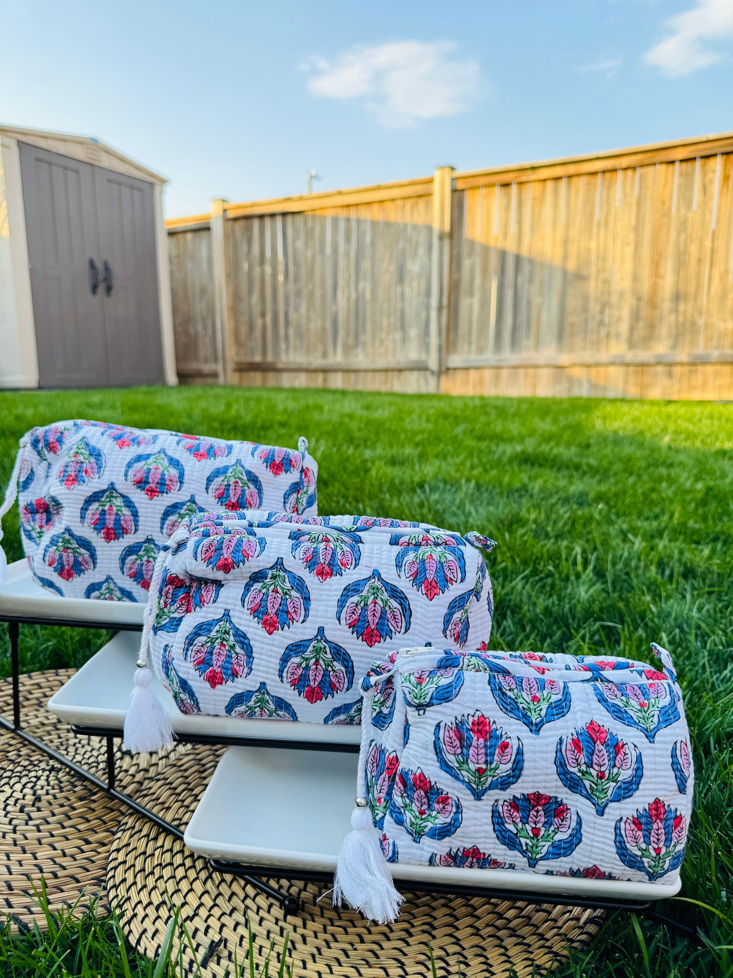 Cotton Travel Pouches