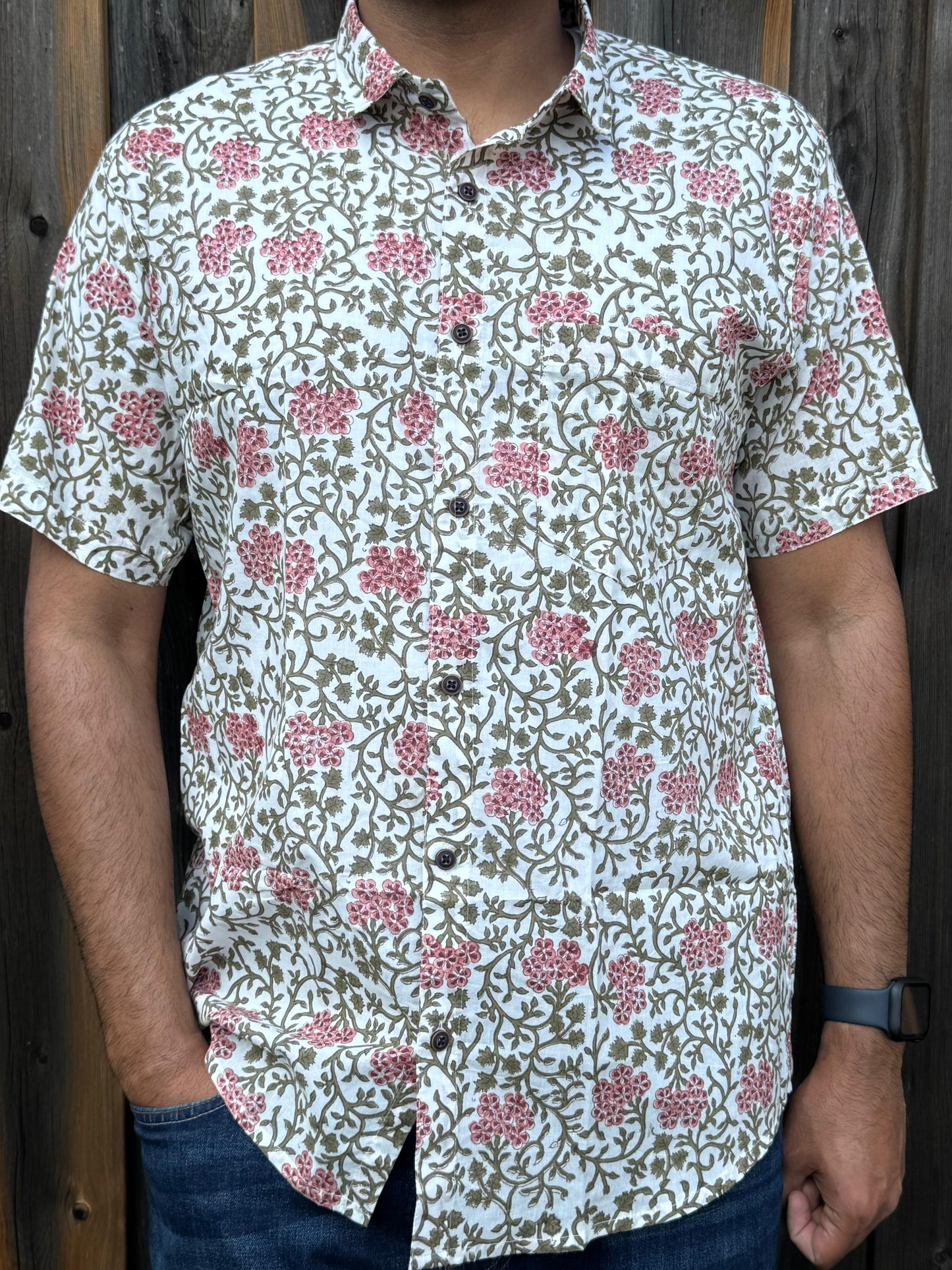 Men's cotton shirt