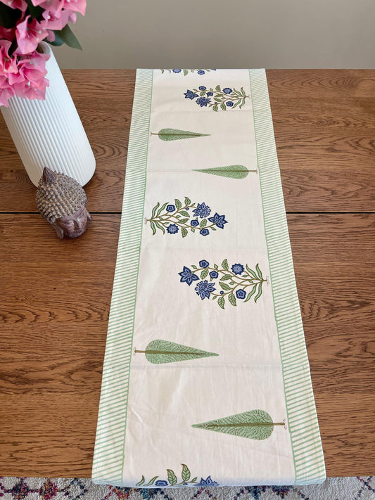 Hand Block Printed Table Runner