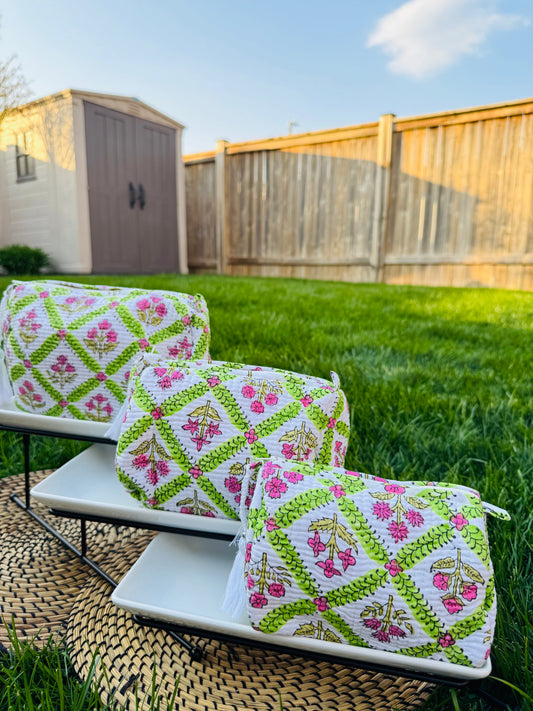 Cotton Travel Pouches
