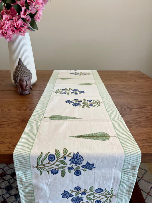 Hand Block Printed Table Runner