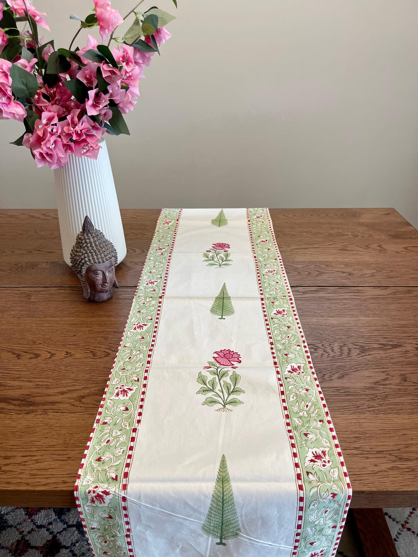 Hand Block Printed Table Runner