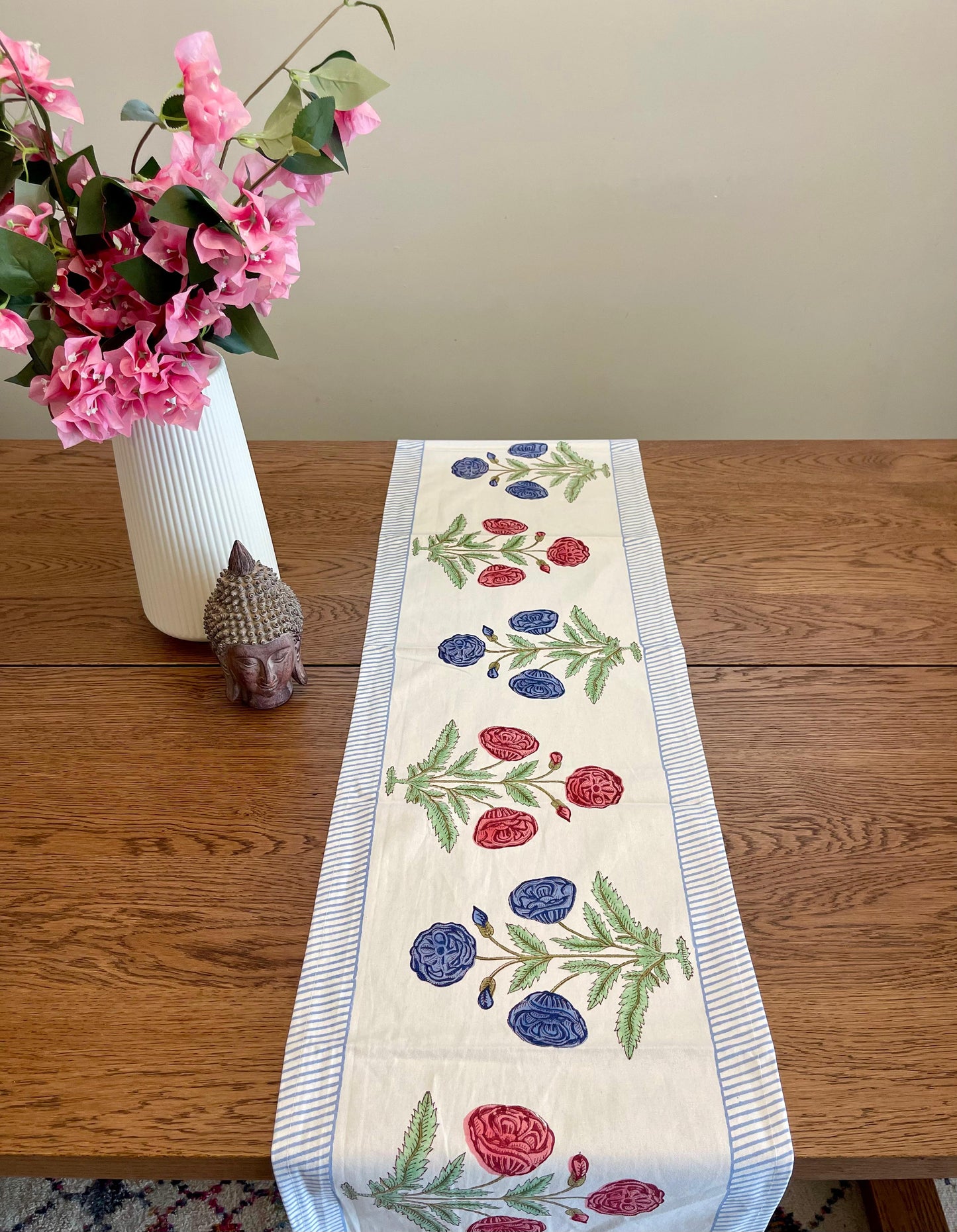 Hand Block Printed Table Runner