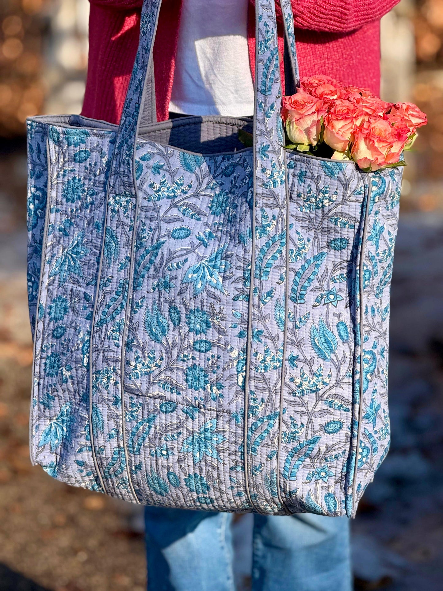 (New) The Blockprint Tote Collection