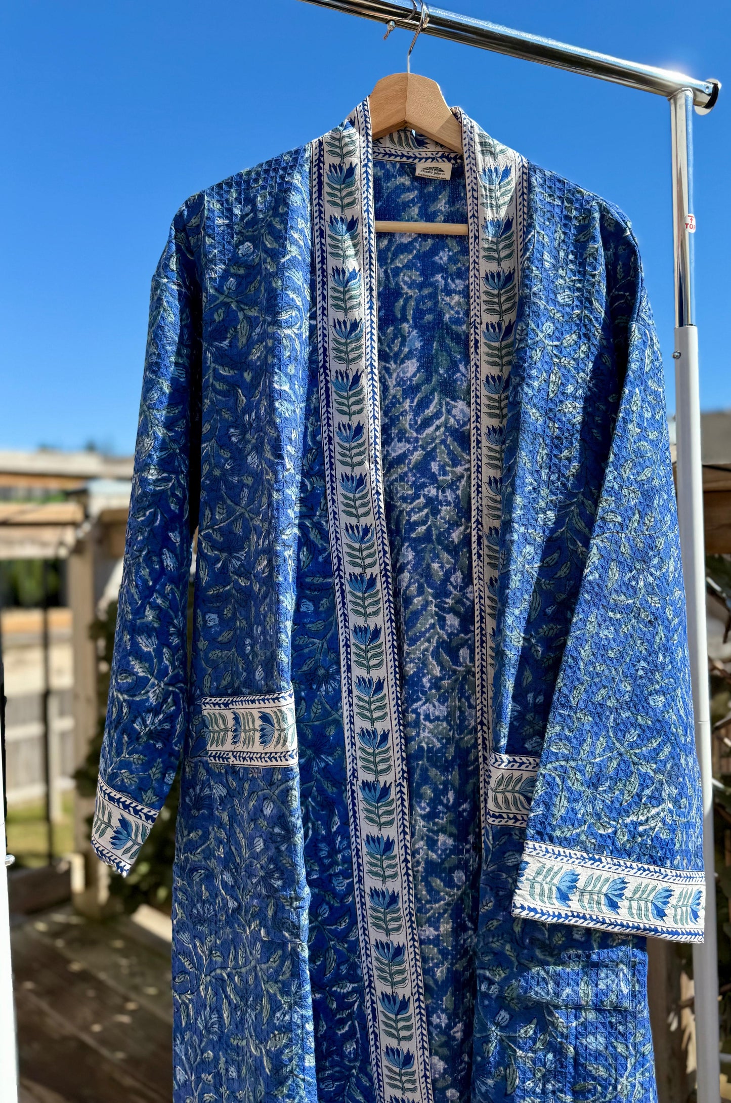 (New) Premium Waffle Cotton Bathrobe